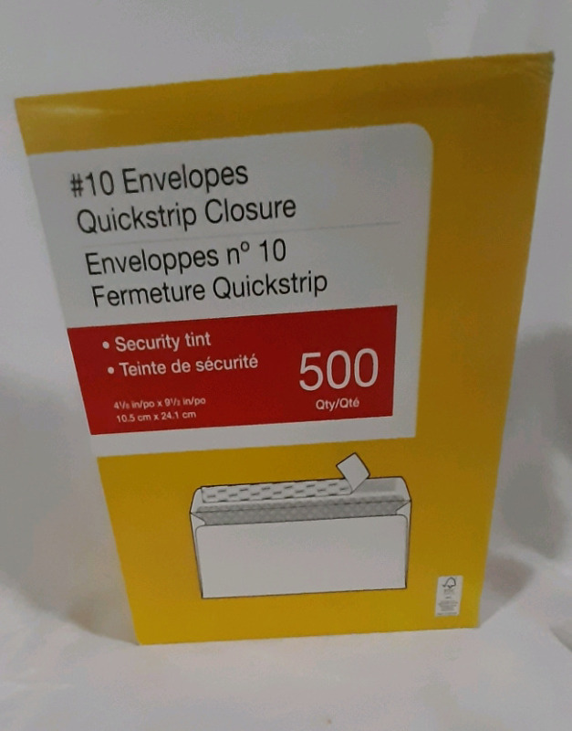 500 #10 Envelopes