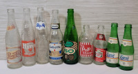Vintage Pop & Beer Bottle Lot . Pepsi , Hires , Sky-Hi , Esprit , The Pop Shoppe , Labbatt's