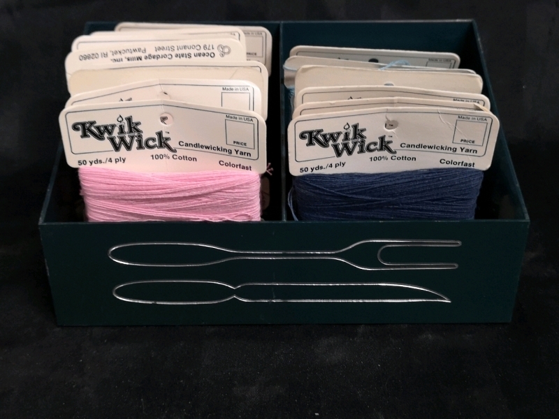 16 Packs Kwik Wick Candlewicking Yarn