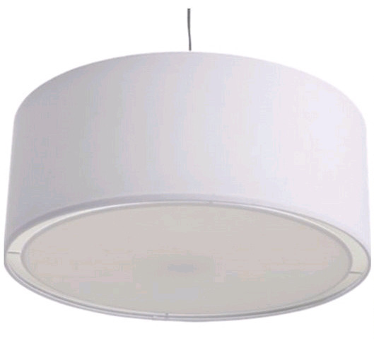 New - Eden Ceiling Suspension Lamp with Plug-In Cord , Model # CB2 . Stock photo used