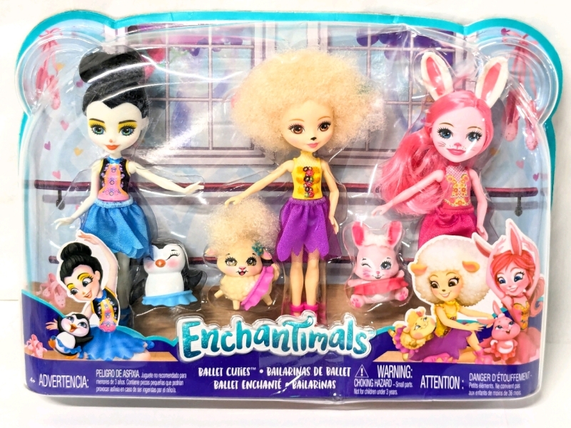 NEW ENCHANTIMALS Ballet Cuties | 1.5" - 5" Tall