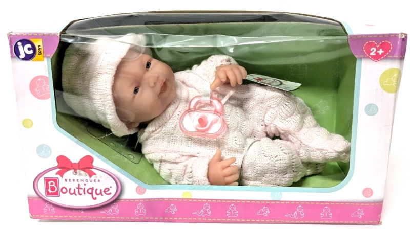 New Berenguer Boutique 9.4" Mini La Newborn Girl | Soft Vinyl Doll