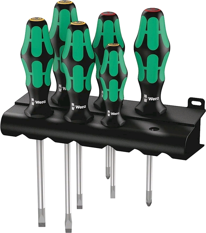 WERA Kraftfoarm #334 6-Piece Screwdriver Set , New in Box