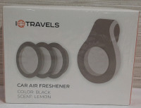 New IQTravels Car Air Freshener - Lemon Scented