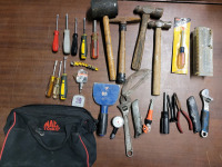 Handyman Tool Lot . Various Tools plus MAC Tools Bag .