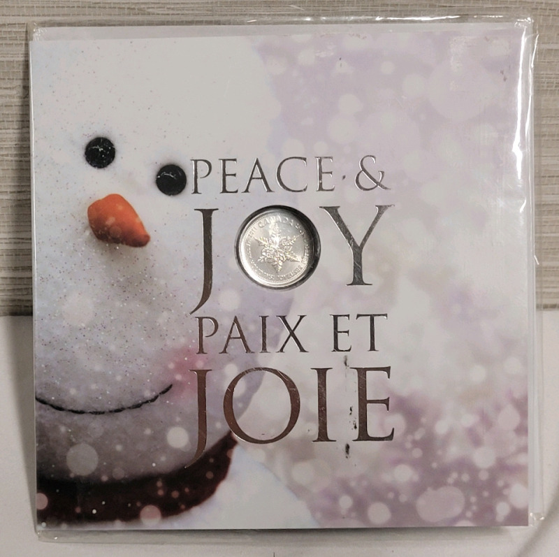 2011 Canadian Peace & Joy Coin Set with Snowflake Quarter