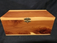 Vintage Cedar Box - 10" L x 5" W x 4.25" H