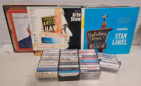 Record Lp & Cassette Lot : Swing , Jazz , Adult Contemporary , Soft Rock . 35 Cassettes & 25 Albums