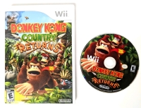 Nintendo Wii Donkey Kong Country Returns Game with Case