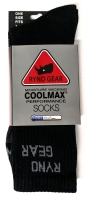 New RYNO GEAR Moisture Wicking Cool Max Performance Socks | One Size Fits Size 7-11