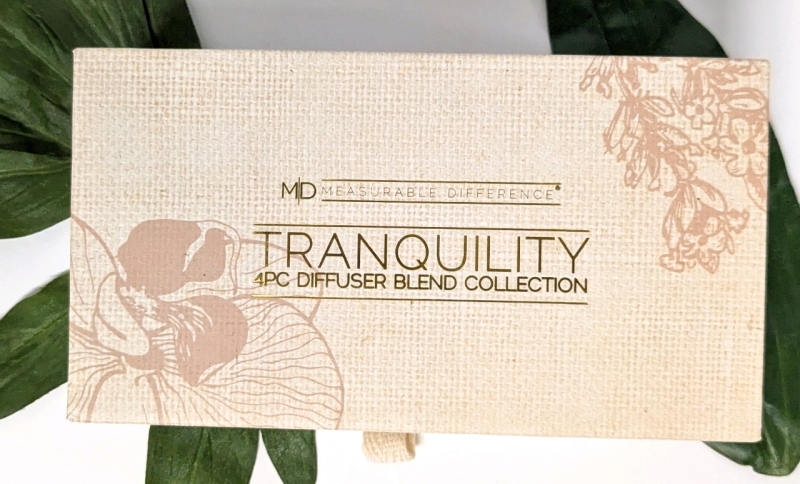 New Tranquility 4pc Diffuser Oil Blend Collection | 10ml each "Calm", "Stress Aid", "Awake" & "Bright"