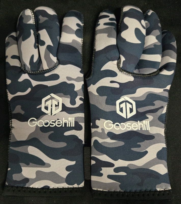 New | XL Goosehill Neoprene Thermal Wetsuit Gloves for Scuba Diving, Snorkeling, Surfing & Kayaking