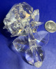 SWAROVSKI Silver Crystal Rose with Dew Drops Figural Boxed 7478 Retired - 3