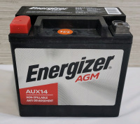 New - Energizer AGM AUX14 200 CCA Vehicle Battery . 200 Cold Cranking Amps