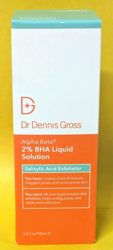 New Dr Dennis Gross Alpha Beta 2% BHA Liquid Solution | 150ml | Retails for Over $50!