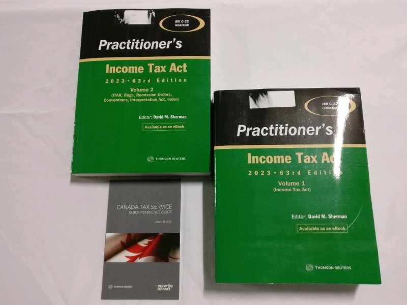 New Practitioners Income Tax Act 2023 - Vol 1 & 2