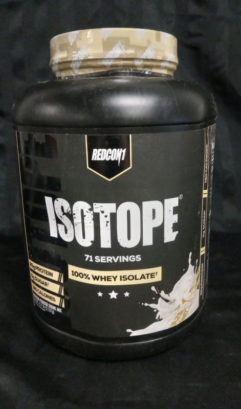 Redcon 1 Isotope 100% Whey Isolate 71 Servings Protein Powder Retail $80