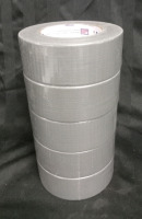 New 5 Rolls Duct Tape Rolls Silver Width 48MM, Length 54.8 M