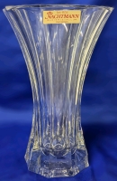 Large Signed Vintage Nachtmann Bleikristall 24% West Germany Crystal Vase | 11.75" Tall