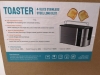 New Toaster 4 Slice Stainless Steel Long Slot - Countdown Display - 3