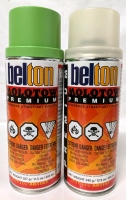 New Belton Molotow Premium Reference Street-Art Colors | HIPPIE GREEN & MILK COFFEE TRANSPARENT | 400ml ea