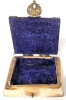 Vintage Camel Bone Trinket Box | 3" x 2.5" x 1.5" Tall - 3