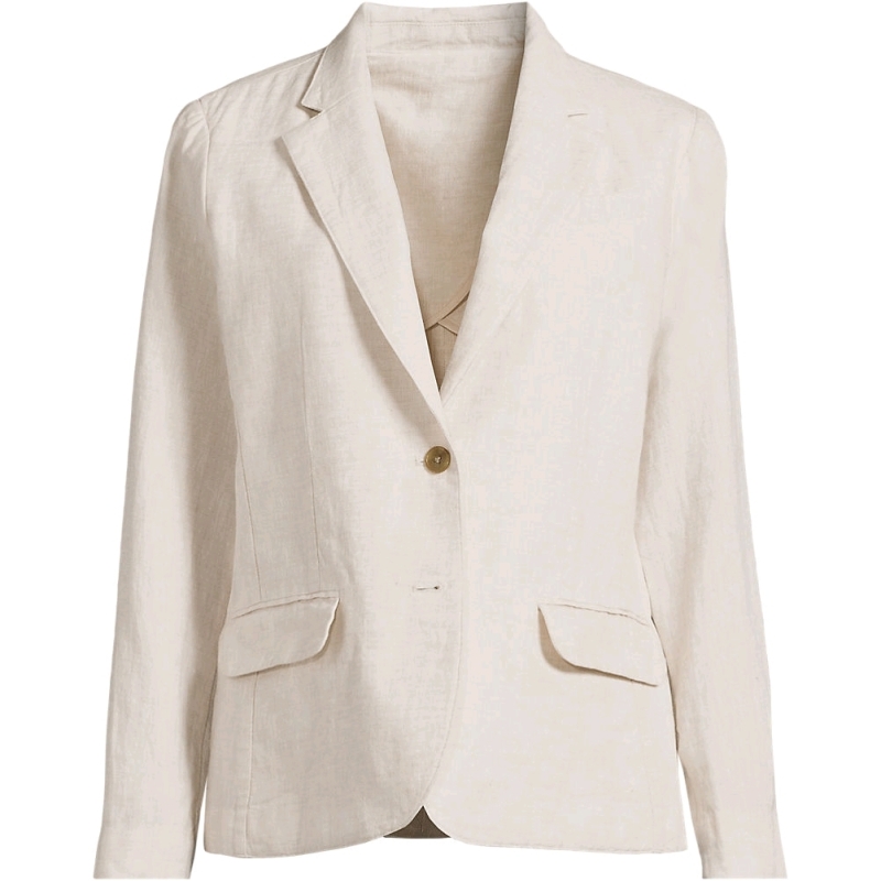New Ladies Size XL | Women's 2 Button Linen Blazer | Retails for Over $90!