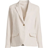 New Ladies Size XL | Women's 2 Button Linen Blazer | Retails for Over $90!