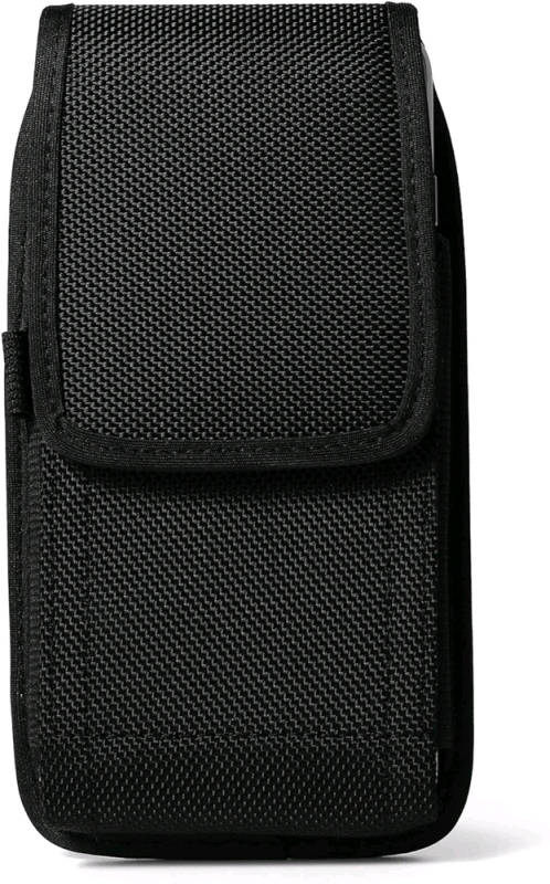 New Nylon Vertical Belt Clip Phone Holster Case - Designed for Samsung S9+ etc.