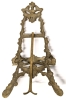 Vintage Brass Miniature Easel | 6.75" x 11.5" Tall | Made in India - 3