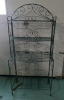 Vintage Metal Bakers Rack 61" Tall x 28" Across x Depth