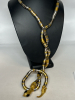 Flexible Snake Bracelet Necklace Wrap Fabulous 40 Inch - 5