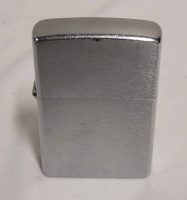 ZIPPO Silver Tone Lighter . Dated 2000 , Both Parts Made in Niagara Falls