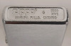ZIPPO Silver Tone Lighter . Dated 2000 , Both Parts Made in Niagara Falls - 4
