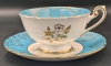 Gorgeous Vintage Shelley England Bone China Cup & Saucer - 2