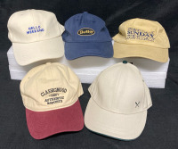 5 New Embroidered Golf Hats