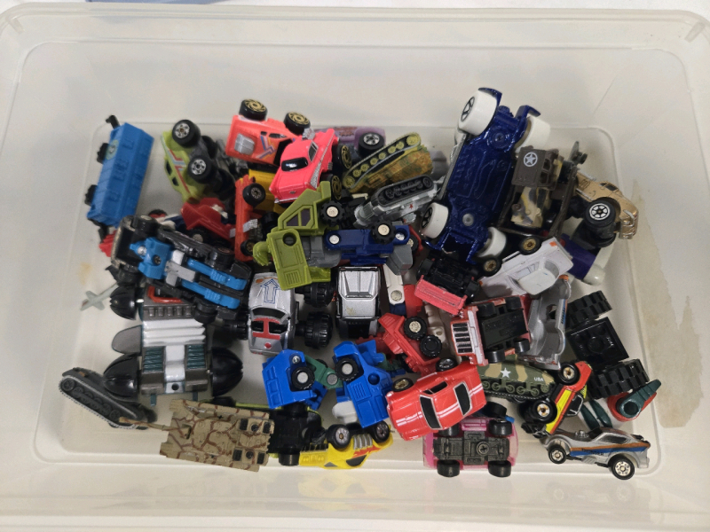 30 + Vintage Assorted Toy Cars |Includes Mattel Hot Wheels, Micro Machines +