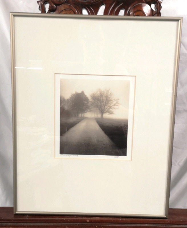 Framed Signed Print - Carriage Road