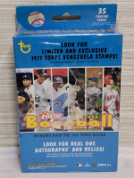 2022 Topps Heritage MLB Baseball Trading Card Box , Sealed . Contains 35 Trading Cards (31-34 IF Special Insert included)