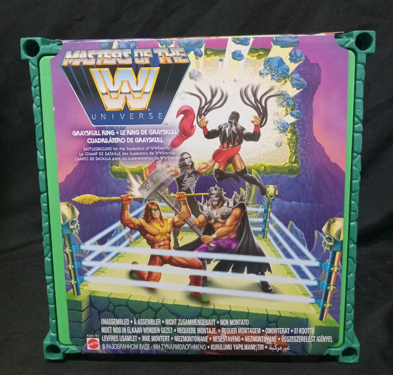 New Masters Of The WWE Universe Greyskull Wrestling Ring