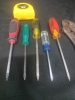 Assorted Screw Drivers , Channel Lock, Stanley 25' Tape Measure , Phillips 50W Halogen GU10 Indoor Flood - 2