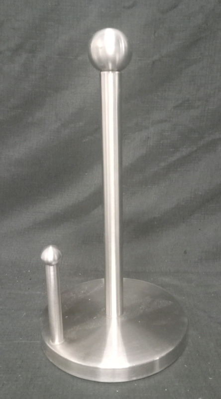 Stainless Steel Paper Roll Holder 14" Tall