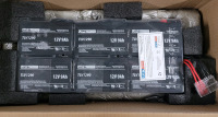 New - UPS Battery Center TLV1290 12 Volt 9Ah Sealed Lead Acid Rechargeable Battery Bank w/Nut & Bolt Terminals , Six (6) Batteries . Retail $350