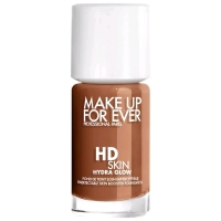 New Tone 4Y66 Warm Walnut | MAKE UP FOR EVER HD Skin Hydra Glow Foundation | 30ml Made in France | Retails for Over $60!