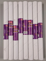 New - Staples Mailing Tubes , 1.5" diameter &times; 18" long . Eight (8) Tubes