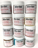 12 New FASHENHUES Translucent Ceramic Bisque / Wood / Canvas Stains | 14ml each | Lot Retails for Over $70!