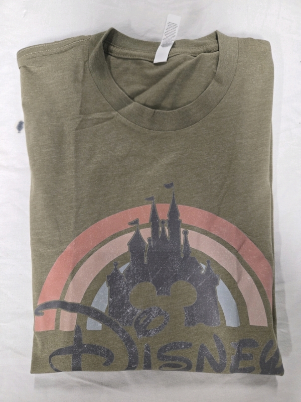 New | Kids Size Small | Ketuna Army Green Disney Shirt