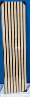 New Slatpanel Acoustic Slat Wood Panel. 12" by 47"