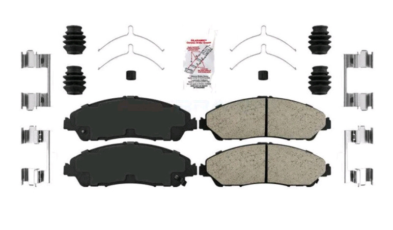 New - Ameri Platinum PTC1723 Front Ceramic Disc Brake Pads . For Honda Pilot and Ridgeline & Acura MDX