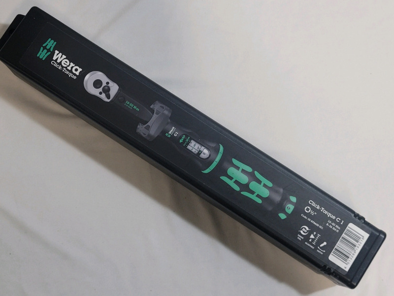 New - Wera Click-Torque C 1 1/2" Torque Wrench Drive 10-50 Nm . Retail $210
